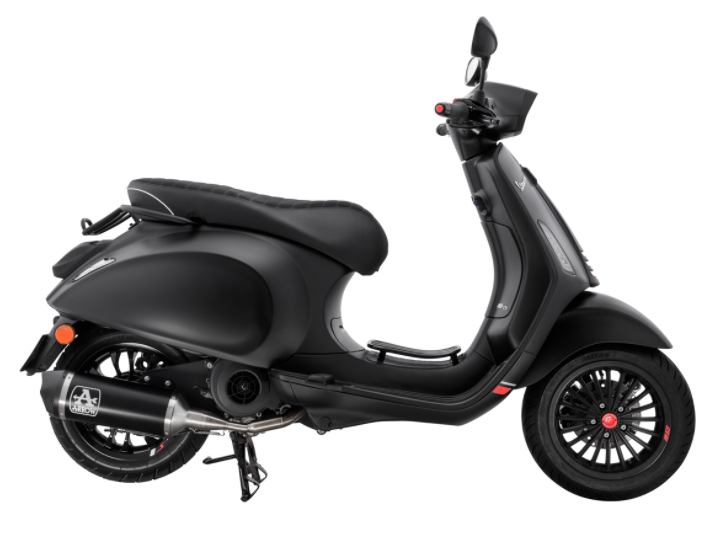 Gepäckträger Durchstieg schwarz für Vespa Primavera/​Sprint 50-150ccm
