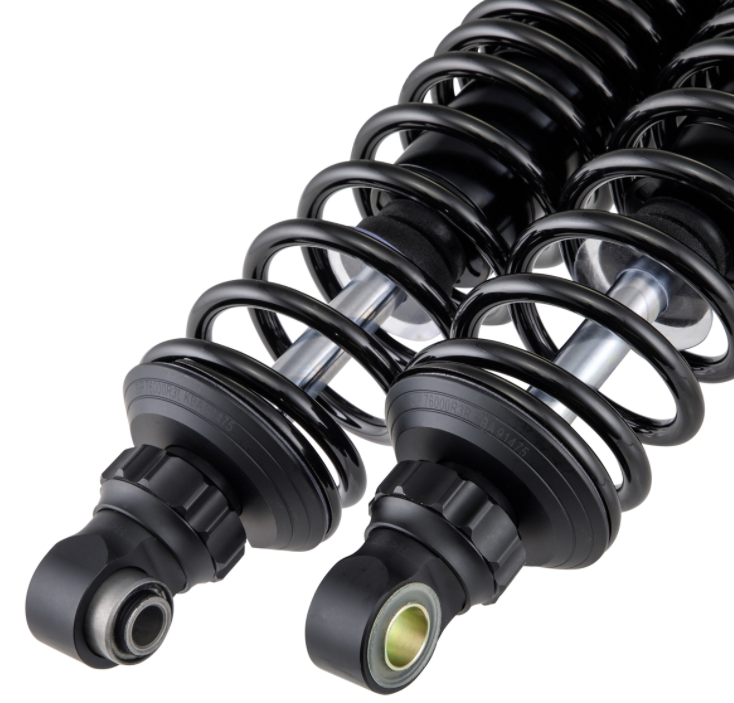 Stoßdämpfer hinten für Vespa GTS/​GTS Super/​GTV/​GT 60/​GT/​GT L 125-300ccm, schwarz matt
