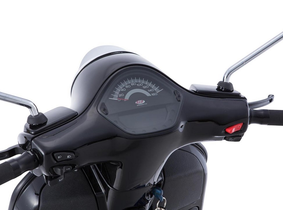 Drehzahlmesser/Tacho für Vespa GTS/​GTS Super 125-300ccm ('14-'16), schwarz
