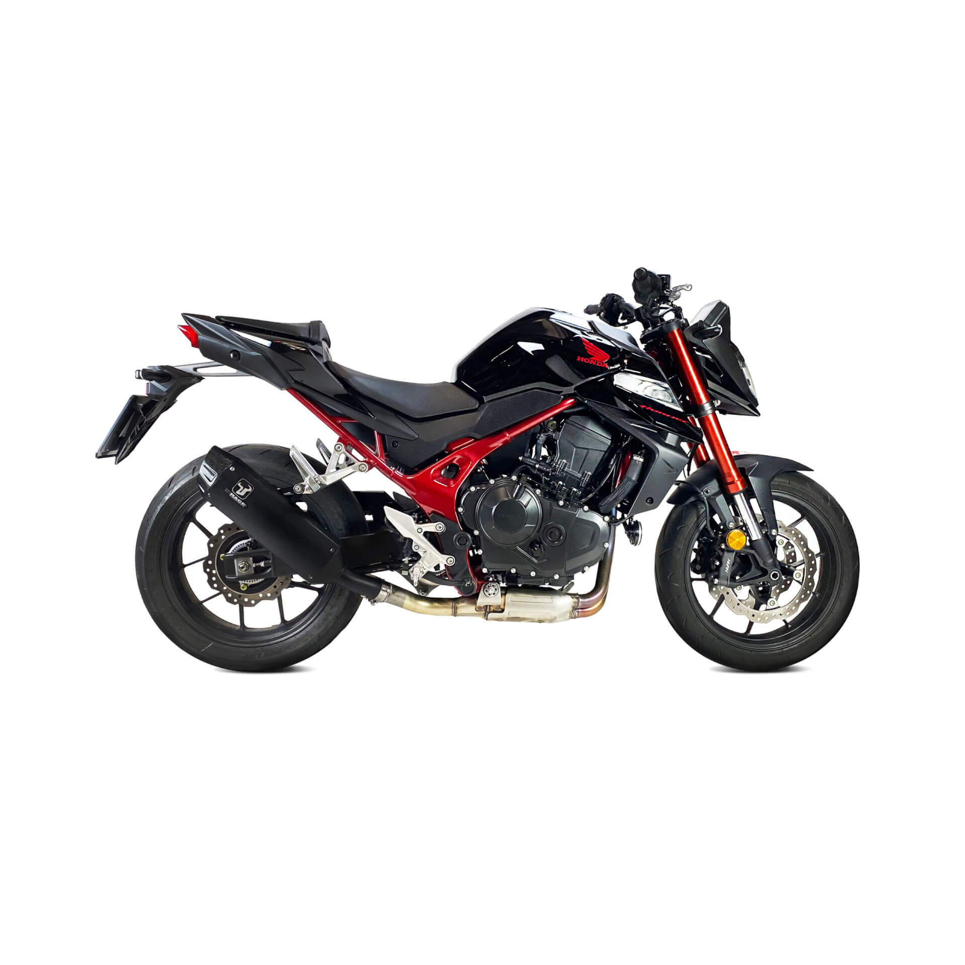 IXRACE Desert black Edelstahl-Endtopf für Honda CB 750 Hornet (23-)