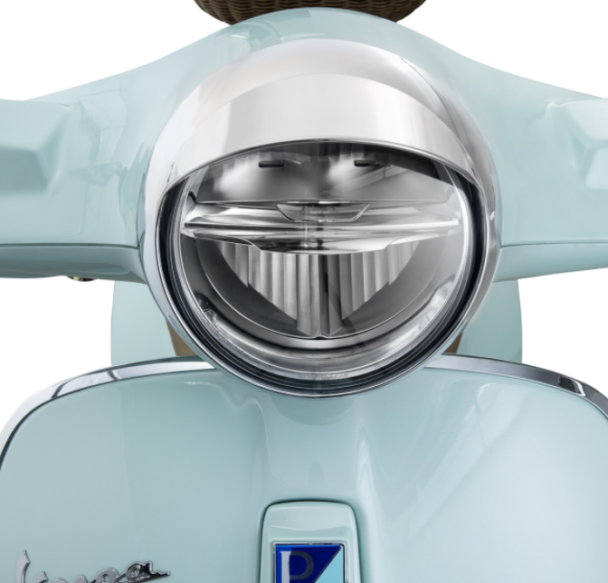 Lampenring für Vespa Primavera 50-125ccm 2T/​4T, chrom