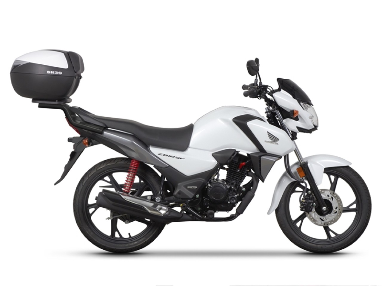 Shad Top Case Träger schwarz lackiert für Honda CB 125 F (21-)