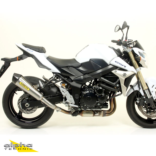 ARROW Auspuff X-KONE für Suzuki GSR750 / GSX-S750 2011-, Edelstahl