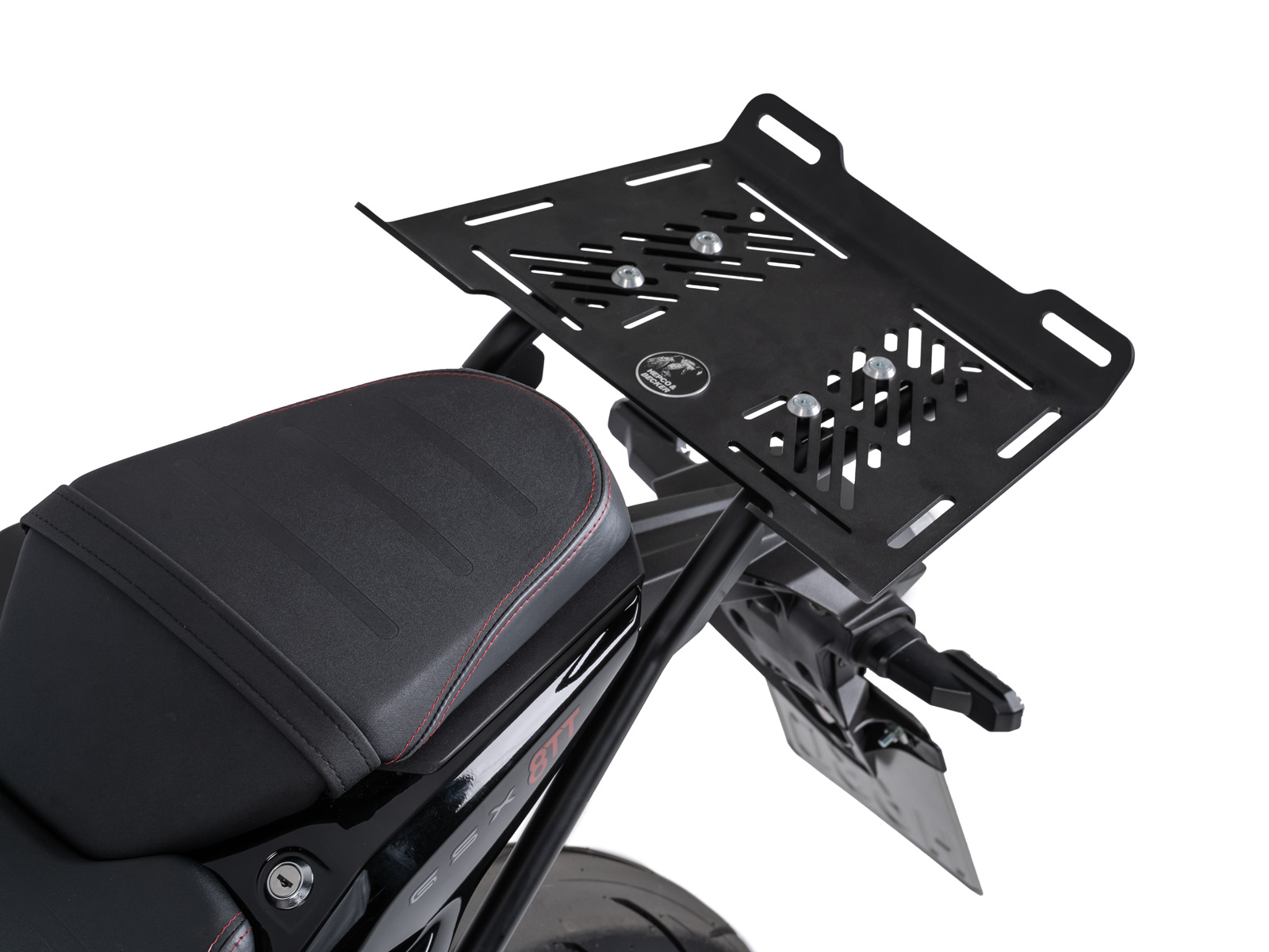 Gepäckbrückenverbreiterung schwarz für Suzuki GSX-8TT (25-) Hepco & Becker