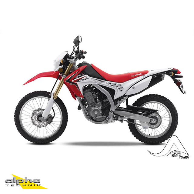 Stompgrip klar, Volcano, für  Honda CRF250L, 2013-2020 und CRF250M, 2014-2015