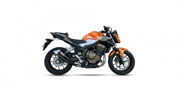 IXIL HYPERLOW BLACK XL Edelstahl-Endtopf für Honda CBR 500 R / CB 500 F (Bj.19-)