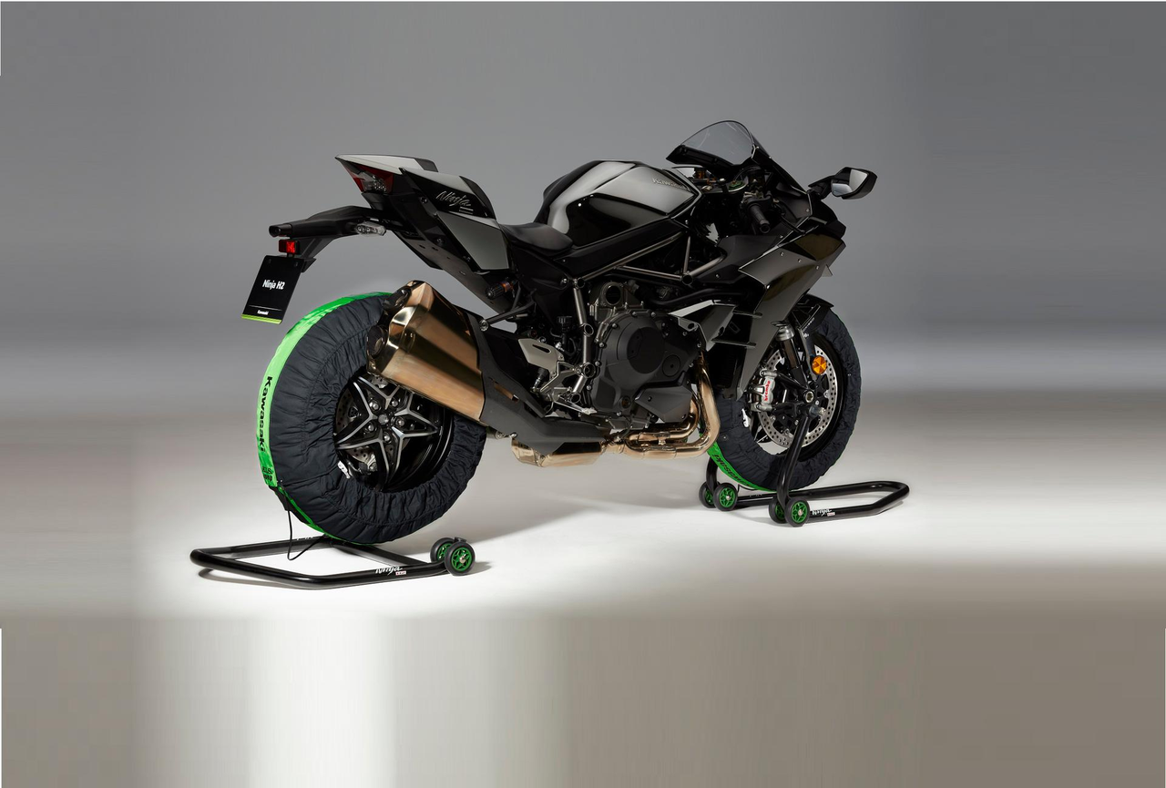 Reifenwärmer Set Original Kawasaki