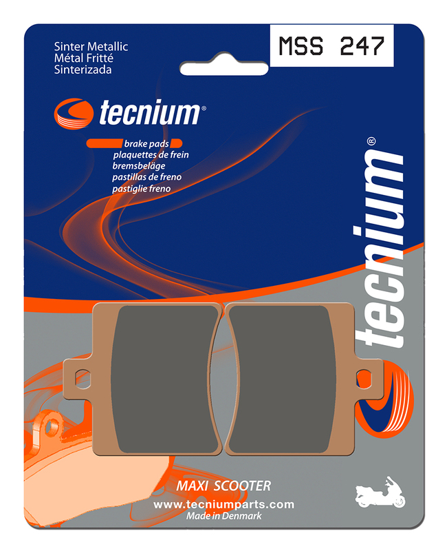 Tecnium Maxi Scooter Sintermetall Bremsbeläge - MSS247