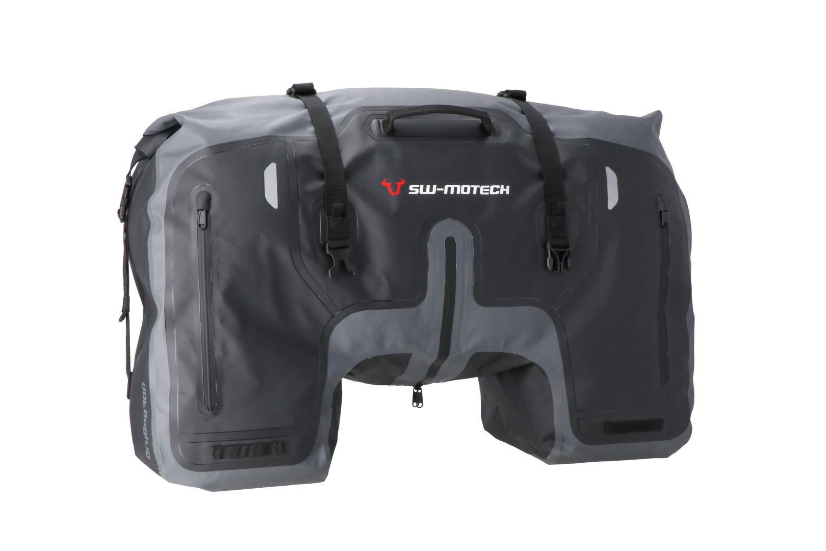 SW-Motech Drybag 700 Hecktasche für Royal Enfield Himalayan 410, grau / schwarz