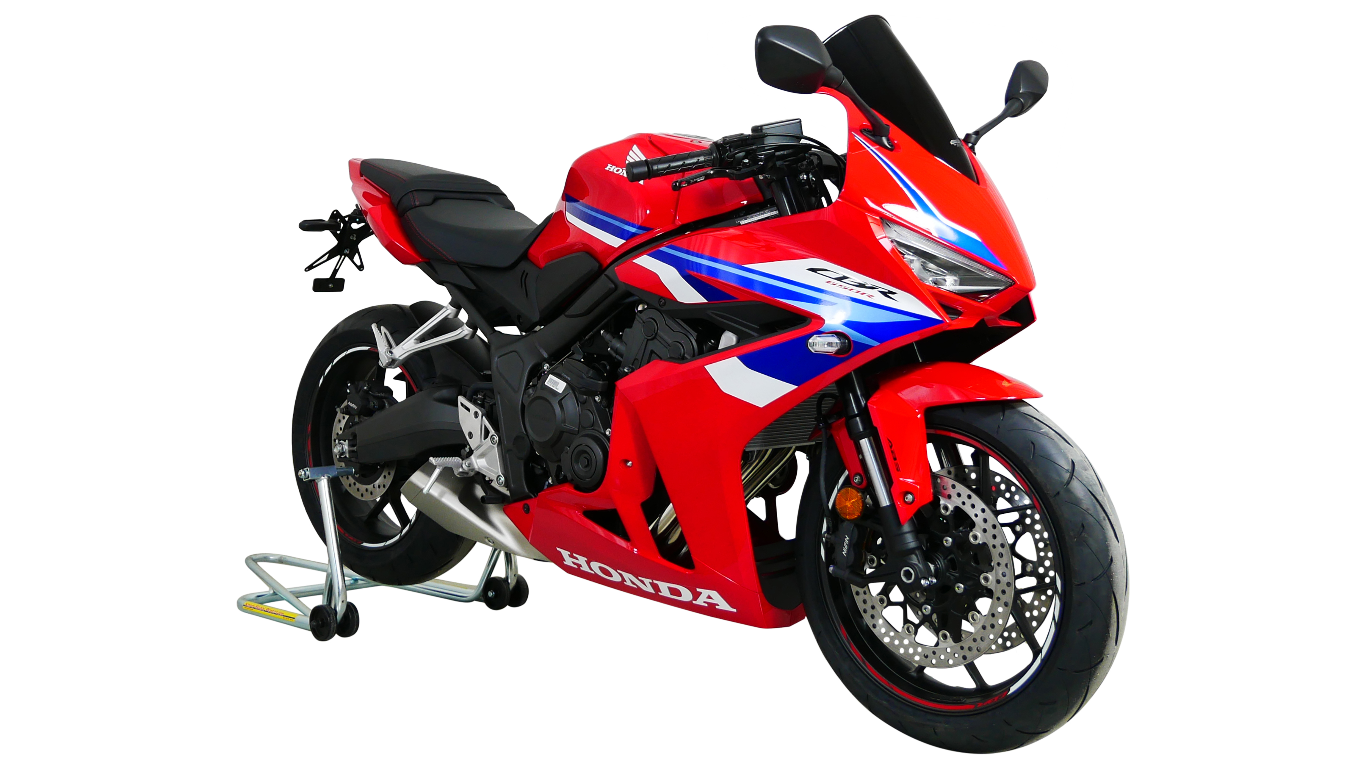 Racingscheibe MRA "R" schwarz für Honda CBR 650 R 2024-