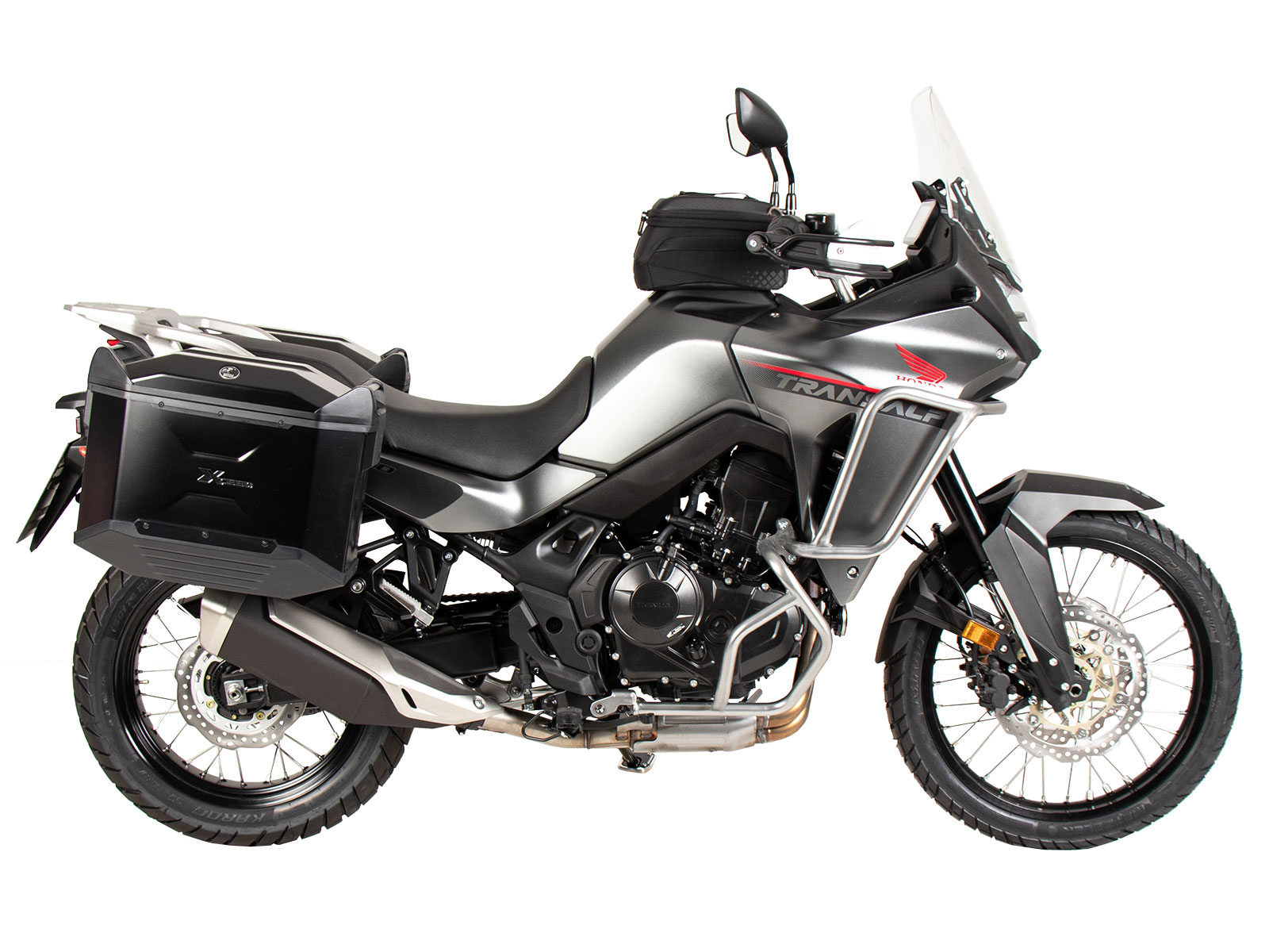 Seitenkofferträger festverschraubt schwarz für Honda XL 750 Transalp (25- ) Hepco & Becker
