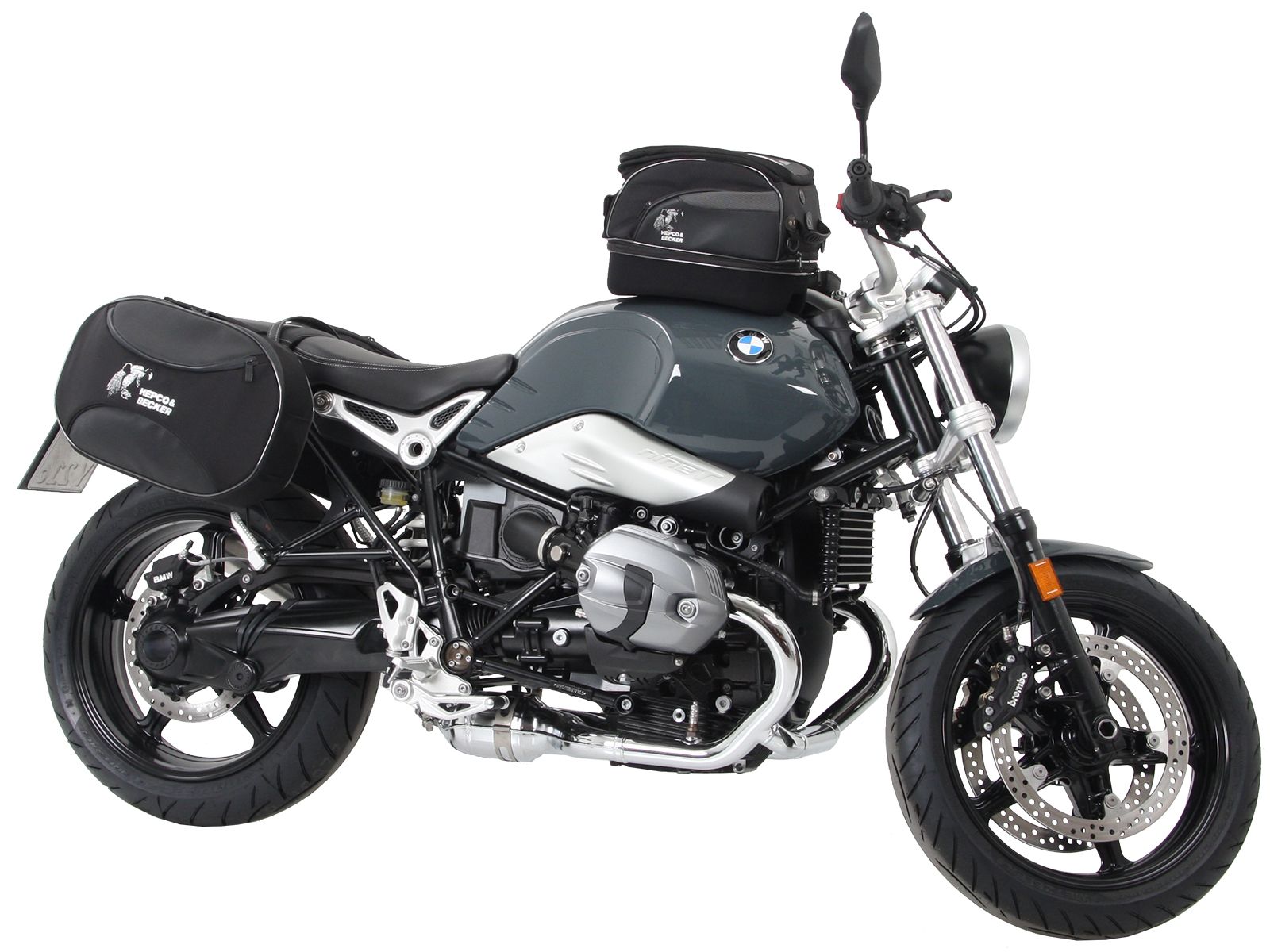 Tankring Basic inkl. Tankrucksackverschlusseinheit für BMW R nineT Pure (17-23) Hepco & Becker