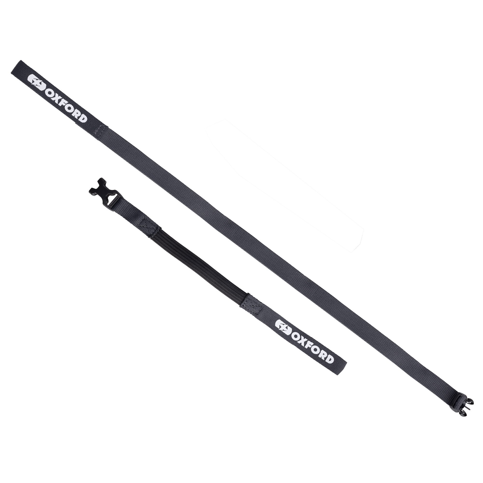 Atlas B-Clip, Spanngurtset 17mm x 2m, grau