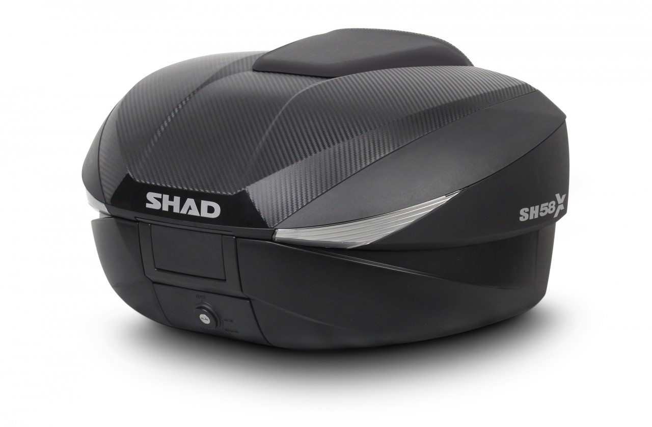 Shad Top Case SH58X, Carbon-Optik / schwarz, 58l