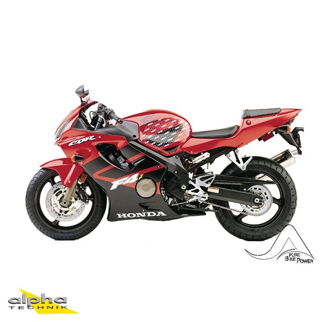 Stompgrip schwarz Volcano für Honda CBR600F (Sport) / VFR800 (02-13)