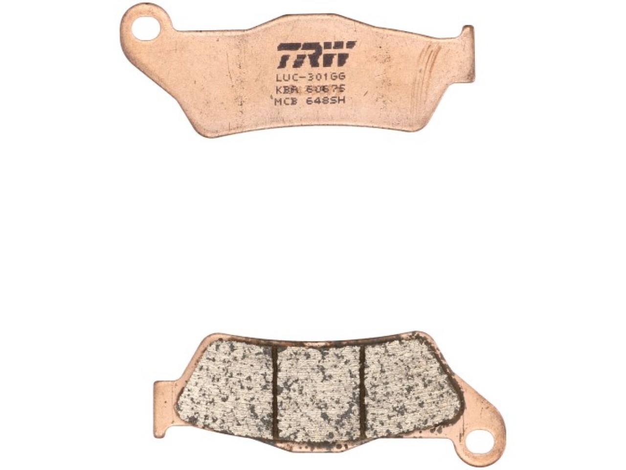 TRW Bremsbelagsatz MCB648SH, Sintermetall, homologiert ECE R90