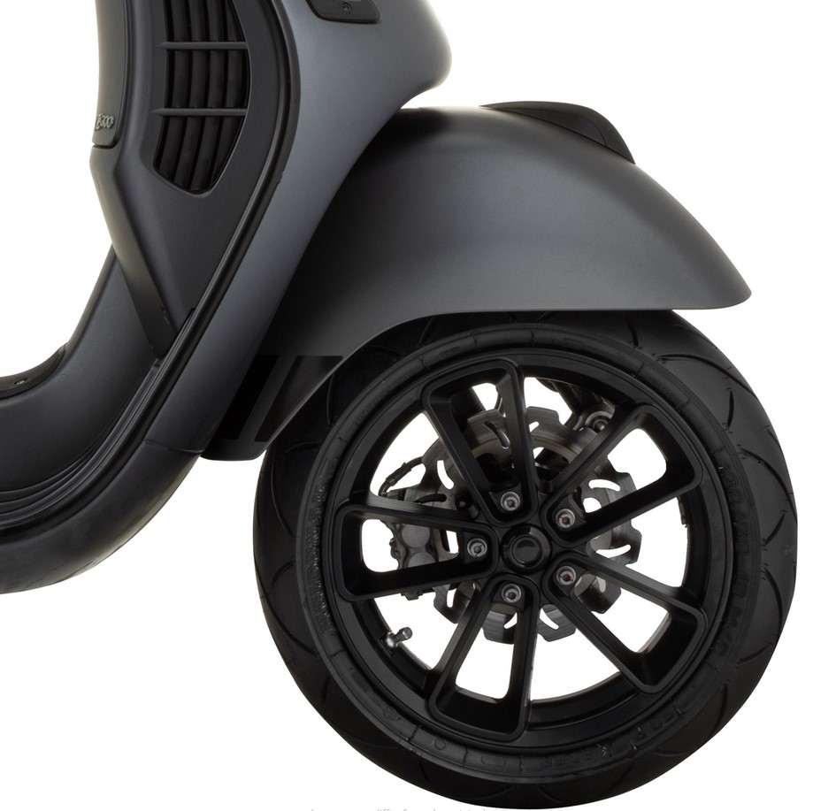 Felge vorne/hinten 13” für Vespa GTS/​GTS Super/​GTV/​GT 60/​GT/​GT L 125-300ccm, schwarz matt