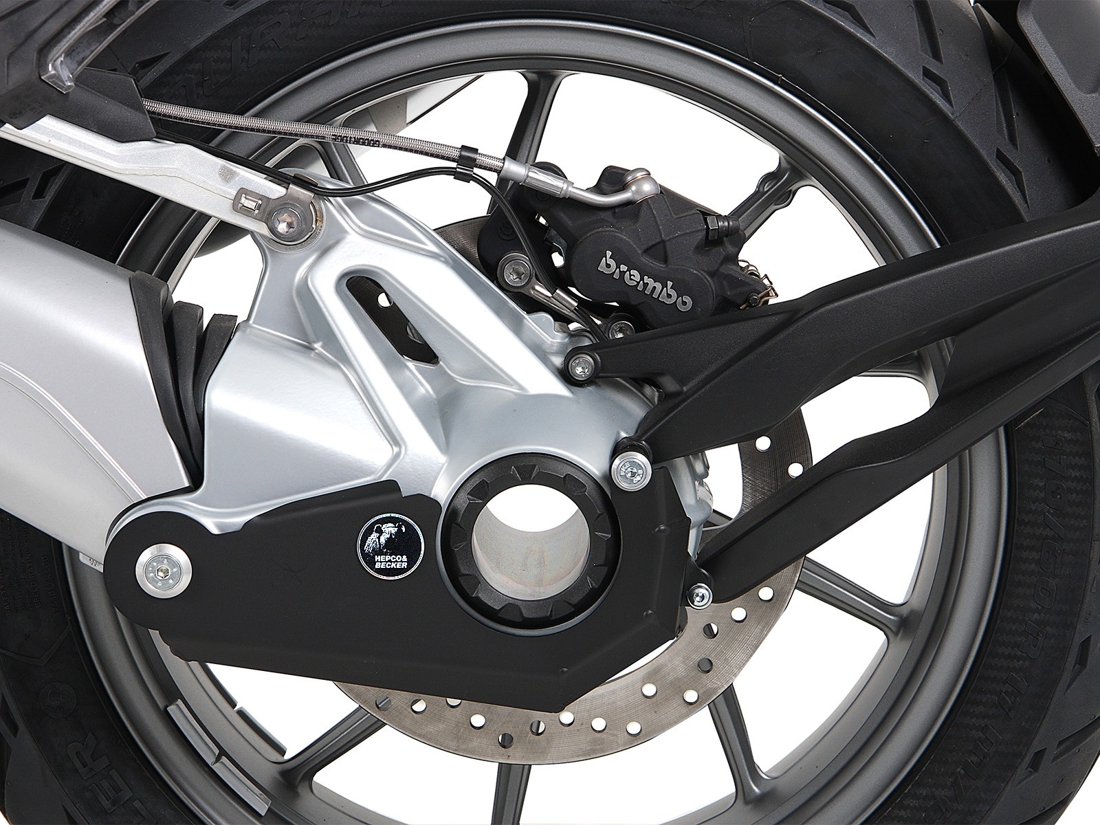 Kardanschutz schwarz für BMW R 1250 GS (19-23) Hepco & Becker