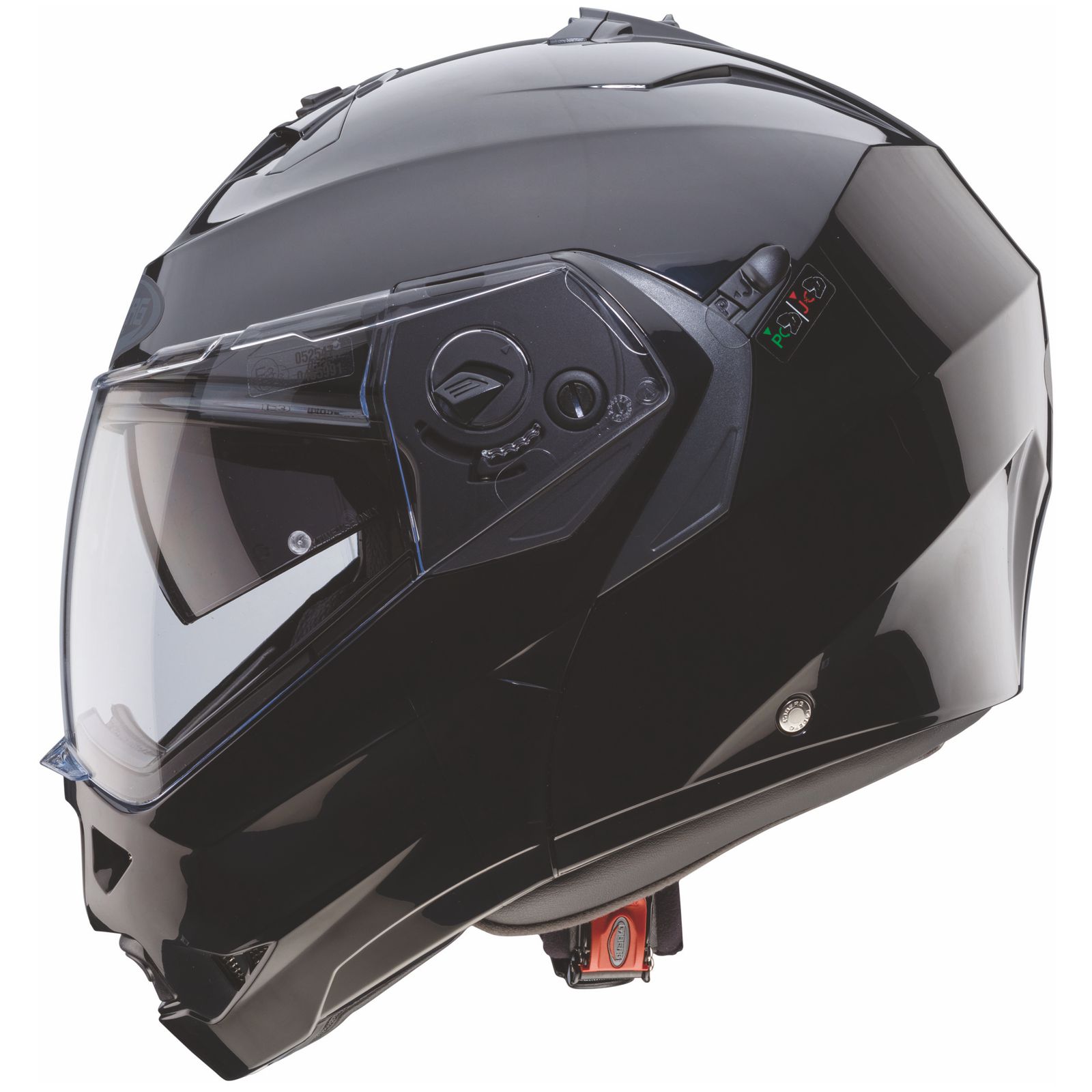 Caberg Helm Duke II Smart, schwarz (unlackiert)