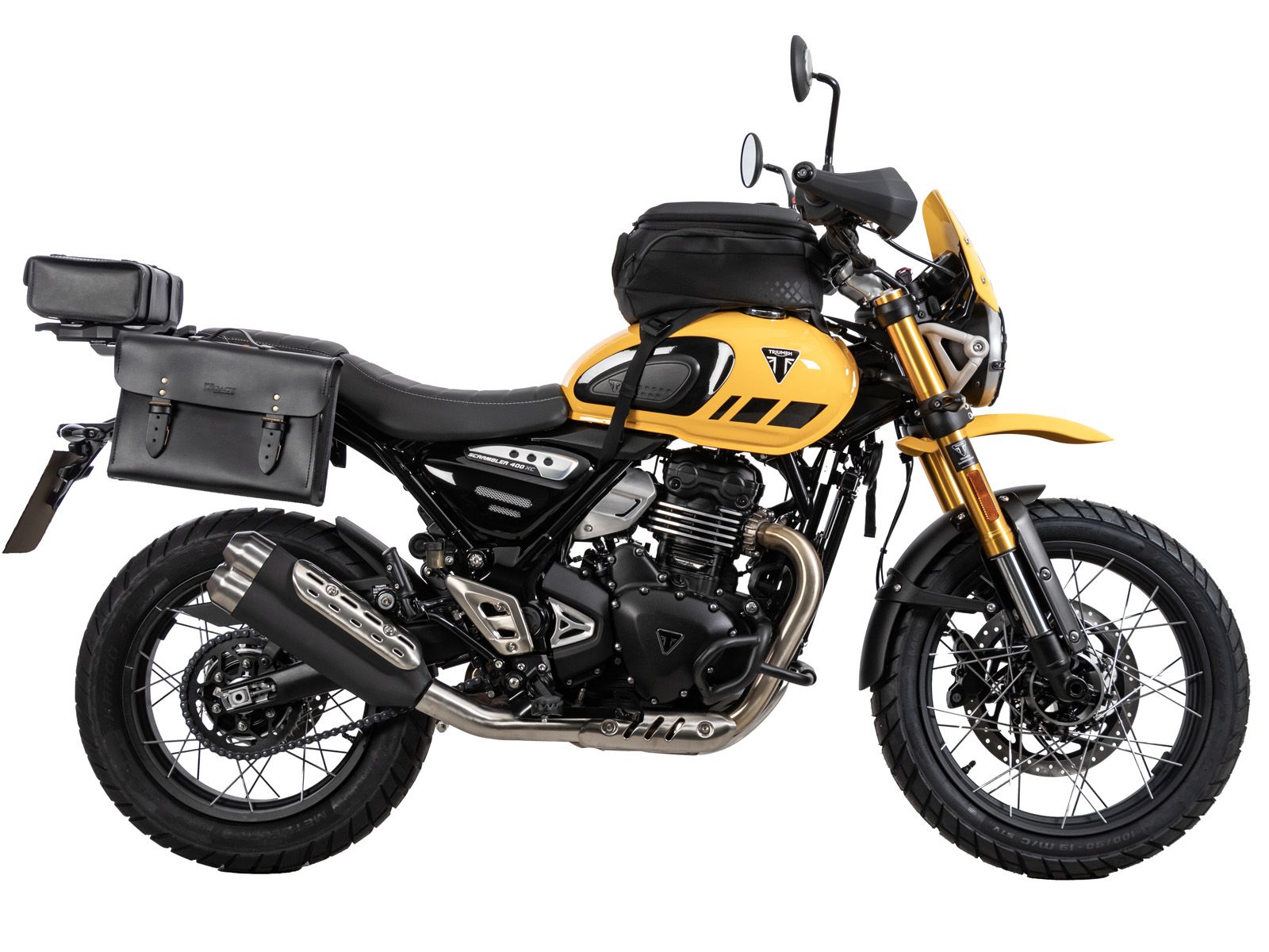 C-Bow Seitenträger schwarz für Triumph Scrambler 400 XC (25-) Hepco & Becker