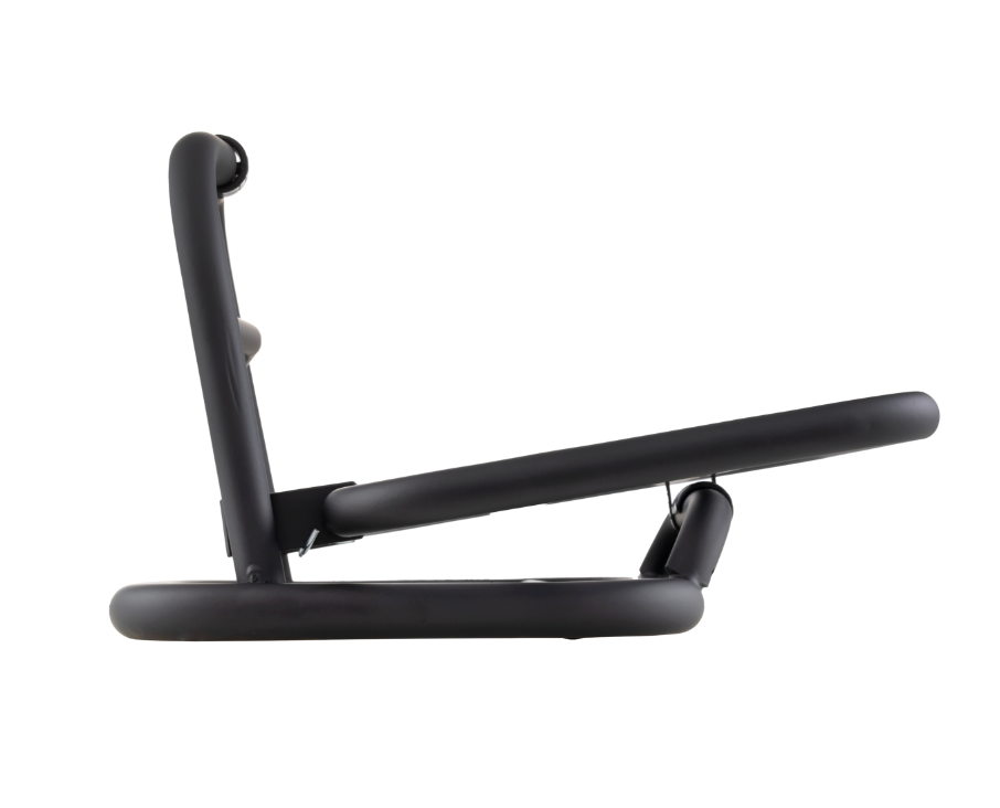 Gepäckträger hinten für Vespa 946 3V i.e. 125ccm, klappbar, schwarz matt