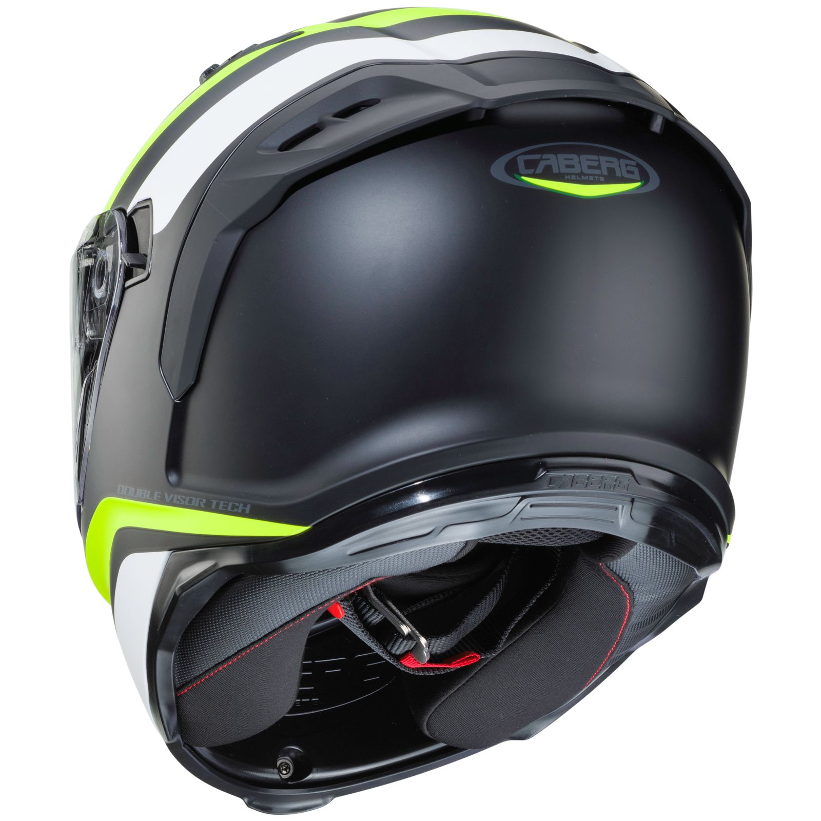 Caberg Helm Avalon Blast, matt-schwarz/weiß-fluo-gelb