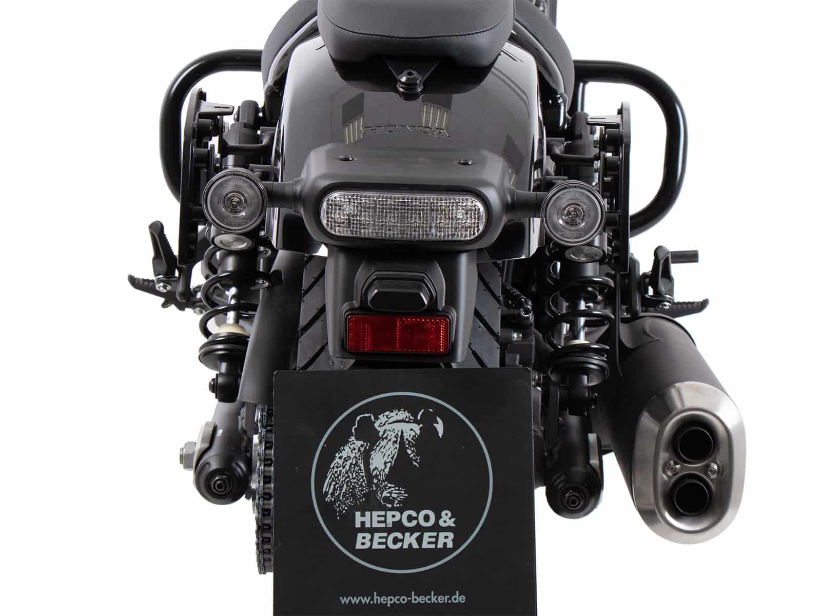 C-Bow Seitenträger schwarz für Honda CMX 1100 Rebel /DCT (21-24) Hepco & Becker