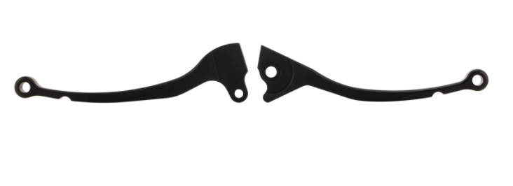 Sporthebel Set Bremse links/rechts für Vespa LX/​LXV/​S/​Primavera/​Sprint 50-150ccm, schwarz matt