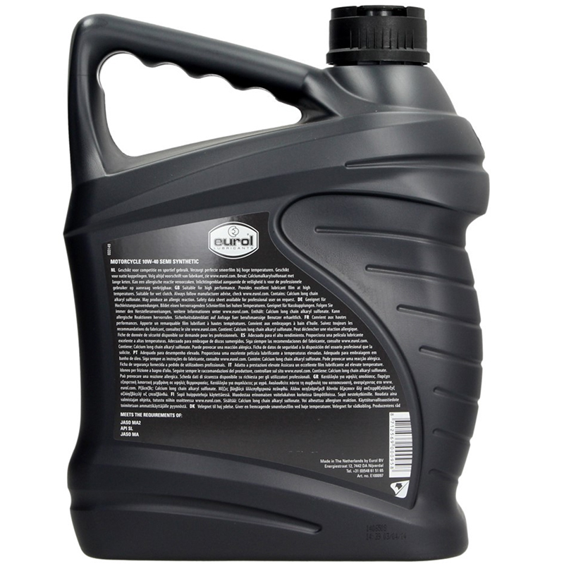 Eurol Motoröl 4-Takt, 4 l, SAE 10W-40, Eurol Motorcycle, teilsynthetisch