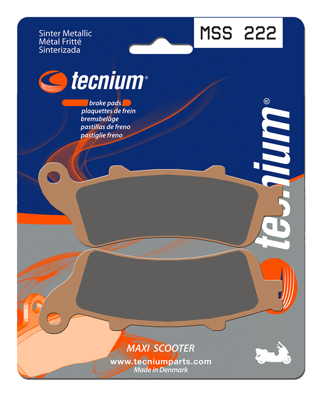 Tecnium Maxi Scooter Sintermetall Bremsbeläge - MSS222