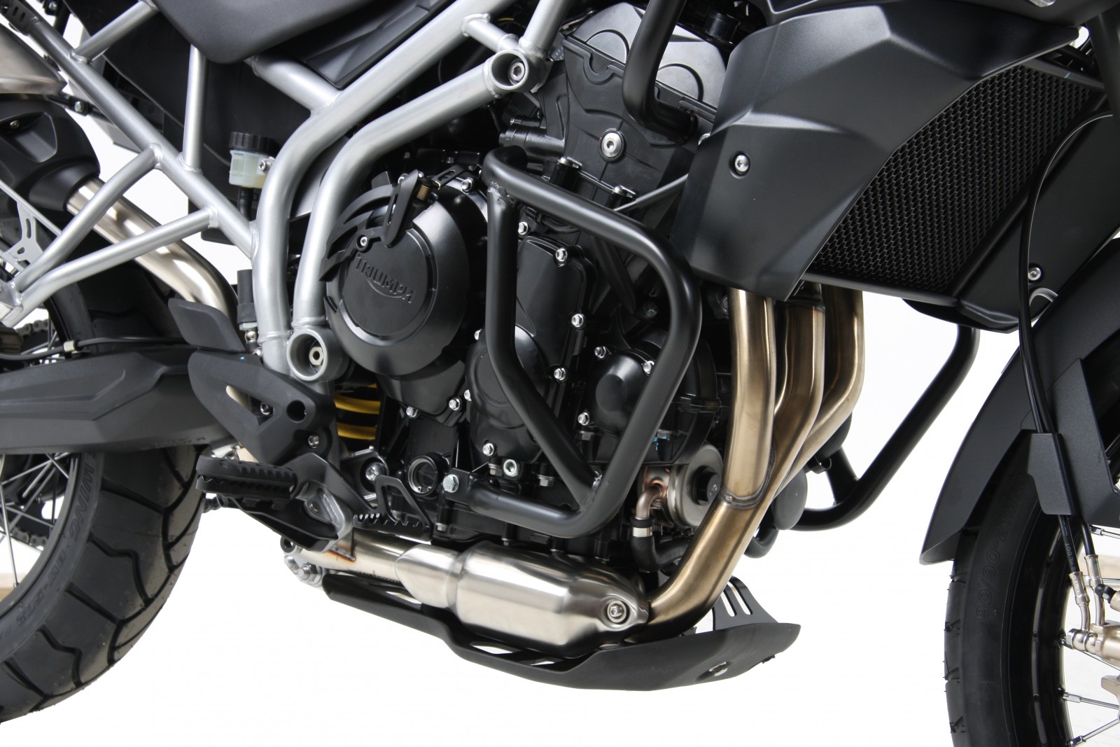 Motorschutzbügel schwarz für Triumph Tiger 800/XC (2010-2014)