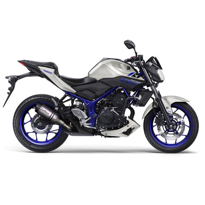 LeoVince Auspuffanlage LV Pro, Edelstahl, Slip On für Yamaha MT-03 / YZF-R3