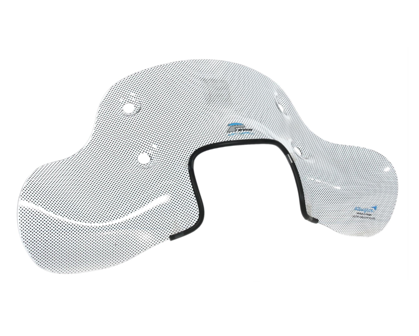 Flyscreen CUPPINI für Vespa S 50-150ccm, schwarz/caro