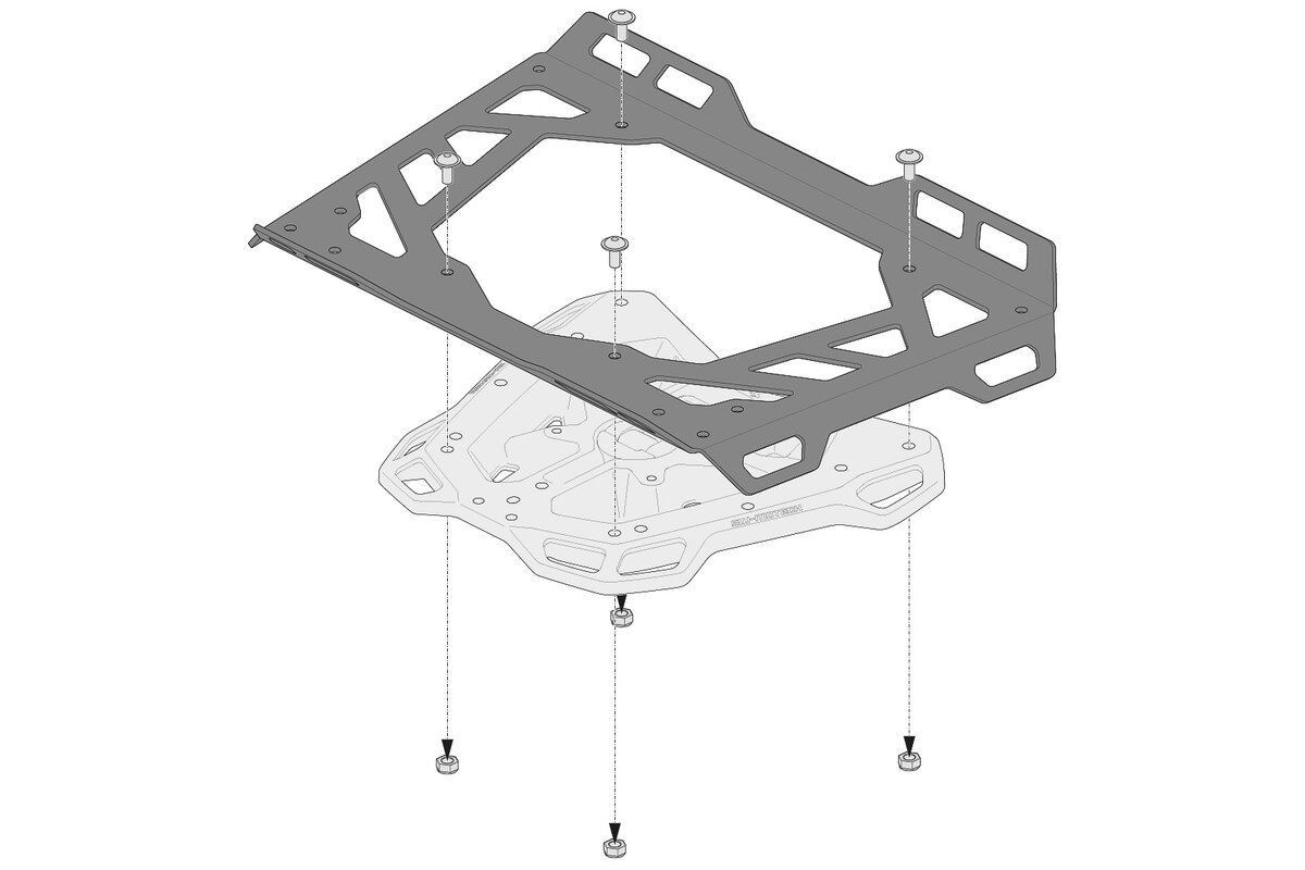 SW-Motech Erweiterung für SW-Motech ADVENTURE-RACK Gepäckträger