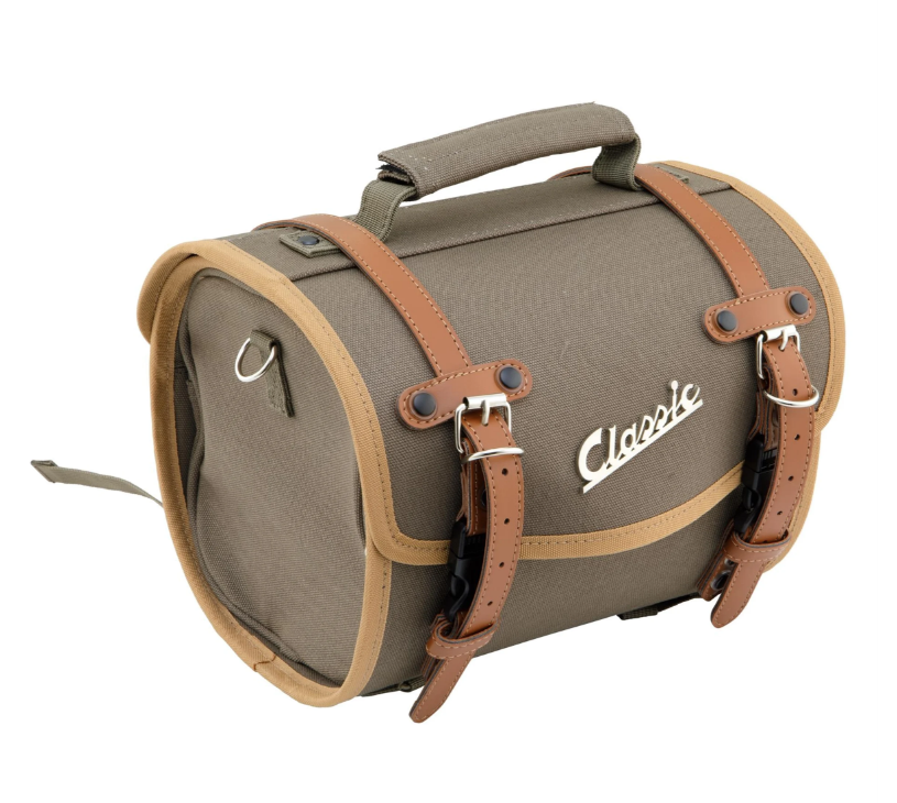 Tasche "Classic" klein für Vespa, Canvas, olive