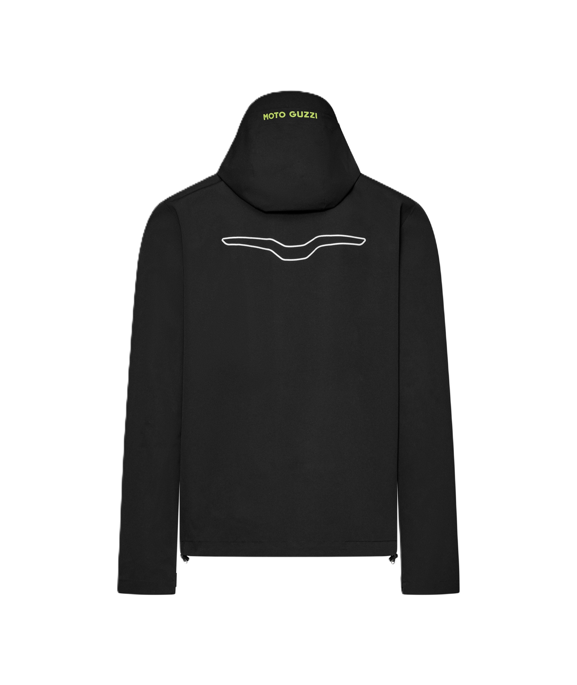 Moto Guzzi Unisex Regenjacke schwarz