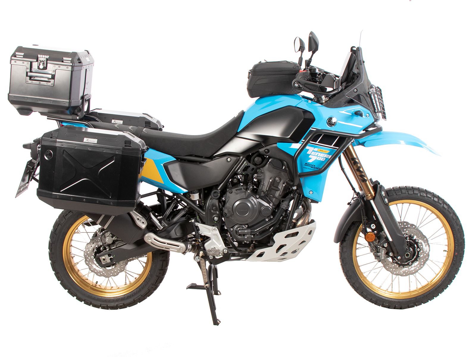 Alurack Topcaseträger schwarz für Yamaha Ténéré 700 Rally (25-) Hepco & Becker