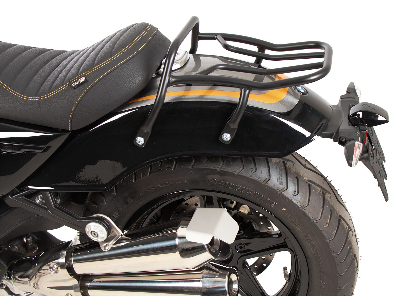 Solorack ohne Rückenlehne schwarz für BMW R 12 (24-) Hepco & Becker