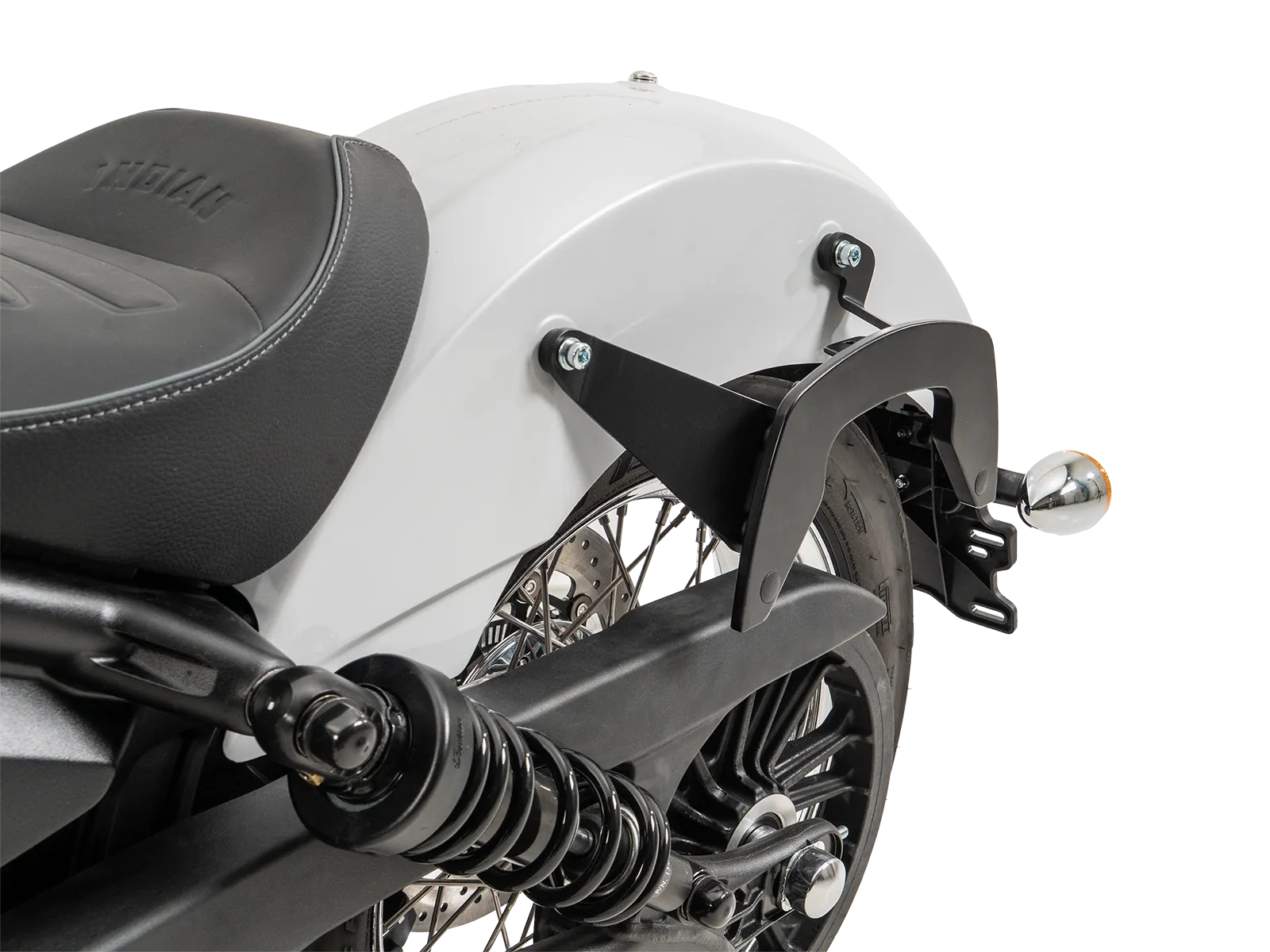 C-Bow Seitenträger schwarz für Indian Scout Classic 1250 (25-) Hepco & Becker