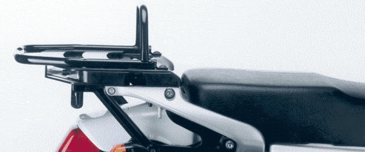 Rohrgepäckbrücke Topcase-Träger schwarz für Honda NX 650 Dominator (95-02) Hepco & Becker