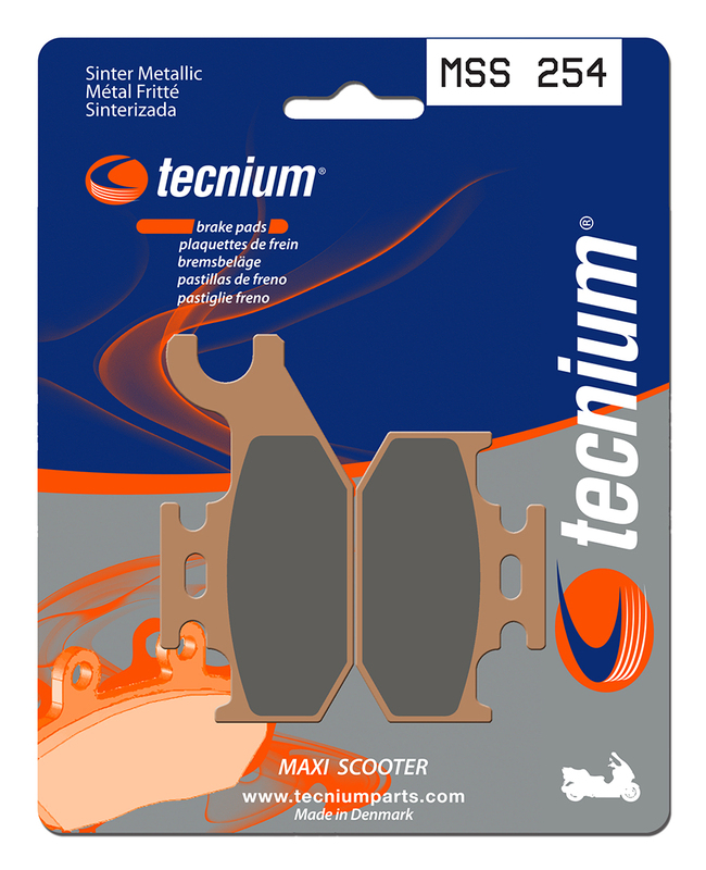 Tecnium Maxi Scooter Sintermetall Bremsbeläge - MSS254