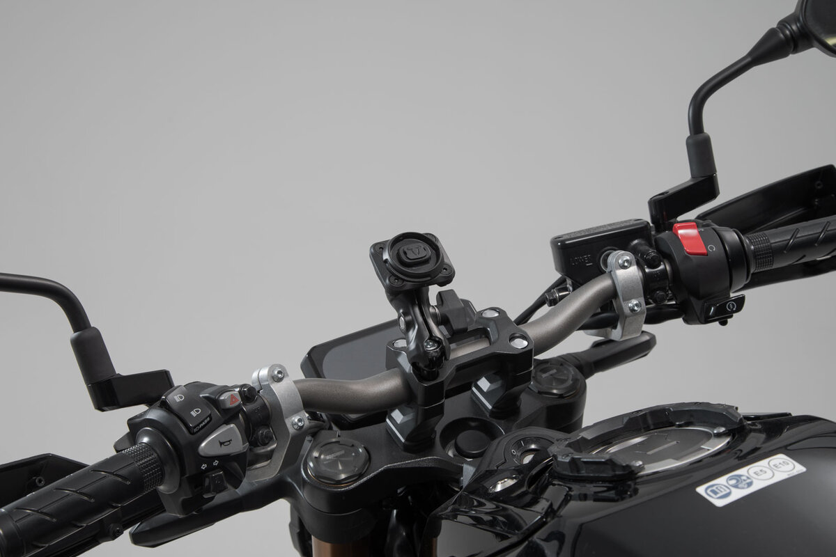 SW-Motech Navi-Halterung Kit T-Lock mit Smartphone Halter für Triumph Speed Triple 1200 RR /RS