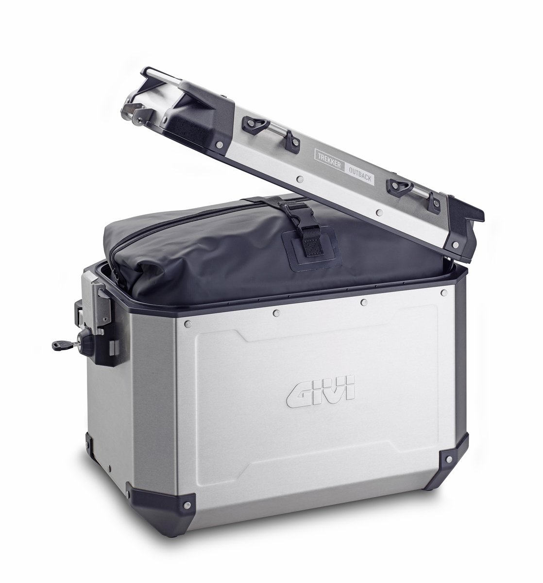 Givi Alu-Seiten-Koffer Einzeln Trekker Outback 48L Monokey - Rechts