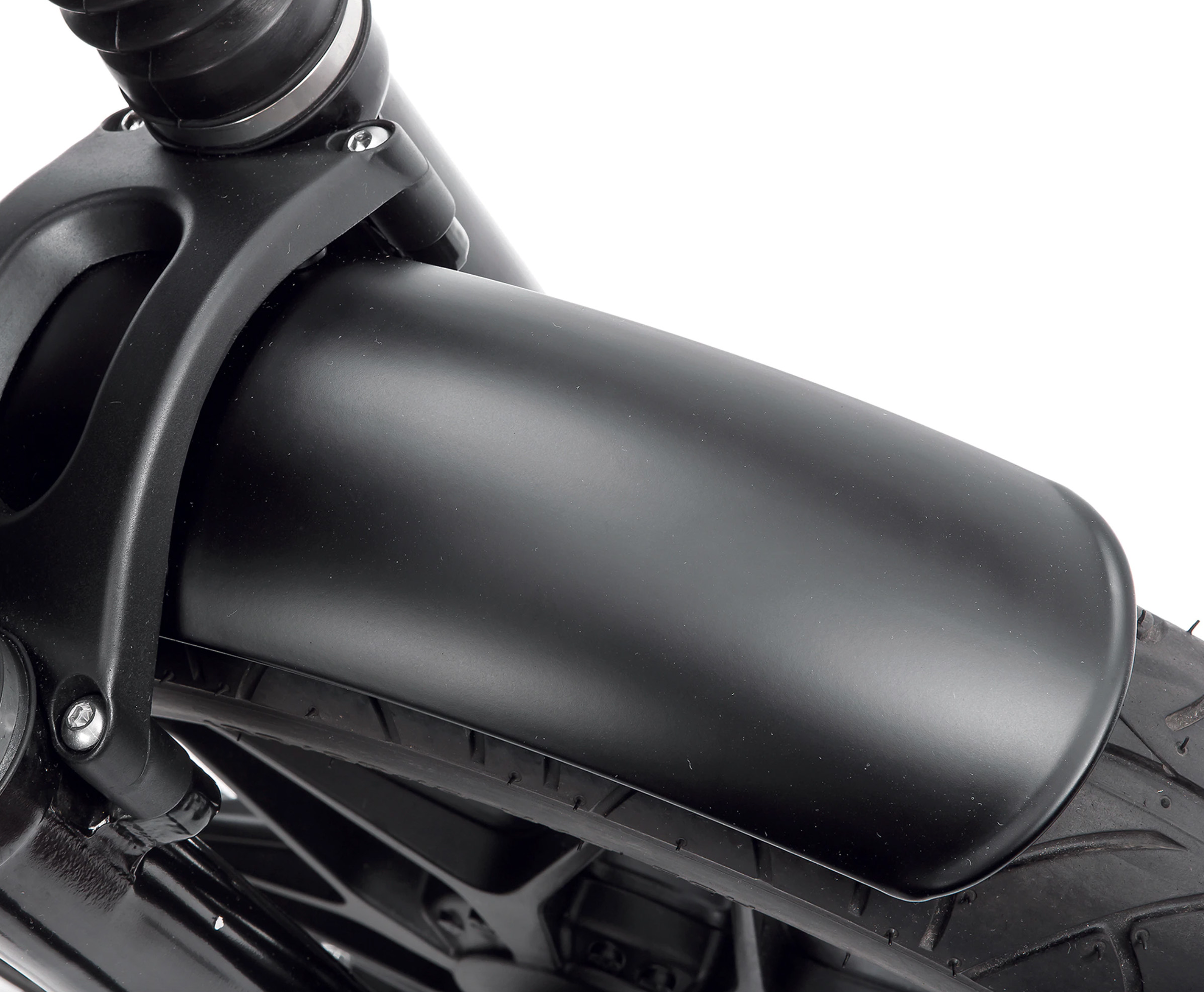 Kotflügel Aluminium, Paar, schwarz für Moto Guzzi V7 I+II, V7 III
