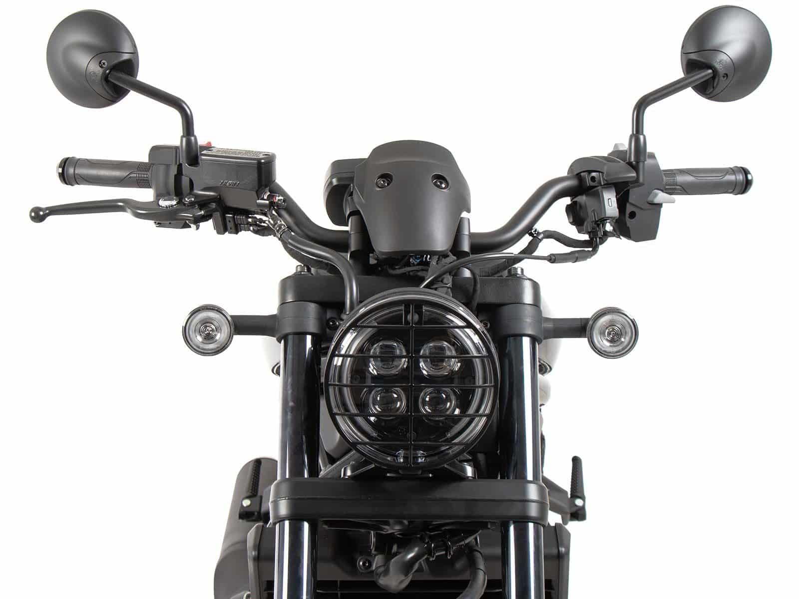 Lampenschutzgitter schwarz für Honda CMX 1100 Rebel /DCT (25-) Hepco & Becker