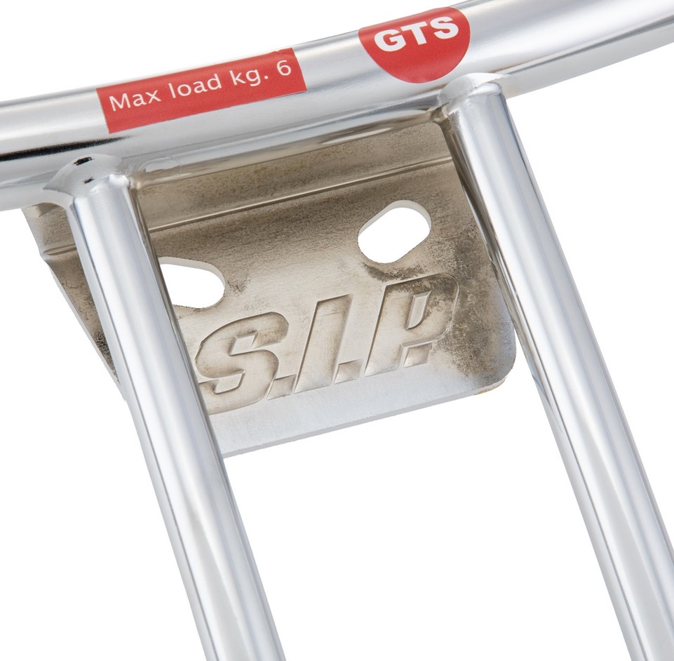 Gepäckträger / Soziushaltebügel Heck 70's für Vespa GTS/​GTV/GT 125-300ccm 4T LC, chrom