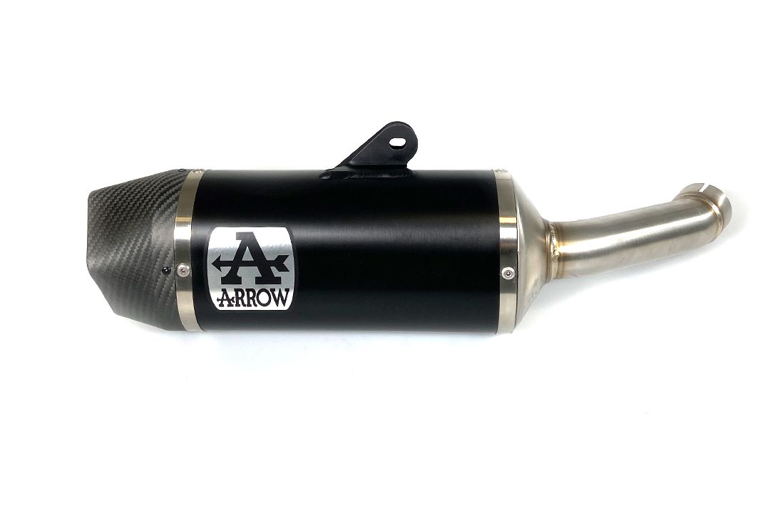 ARROW Auspuff DARK INDY RACE für Husqvarna Svartpilen 125 (21-)