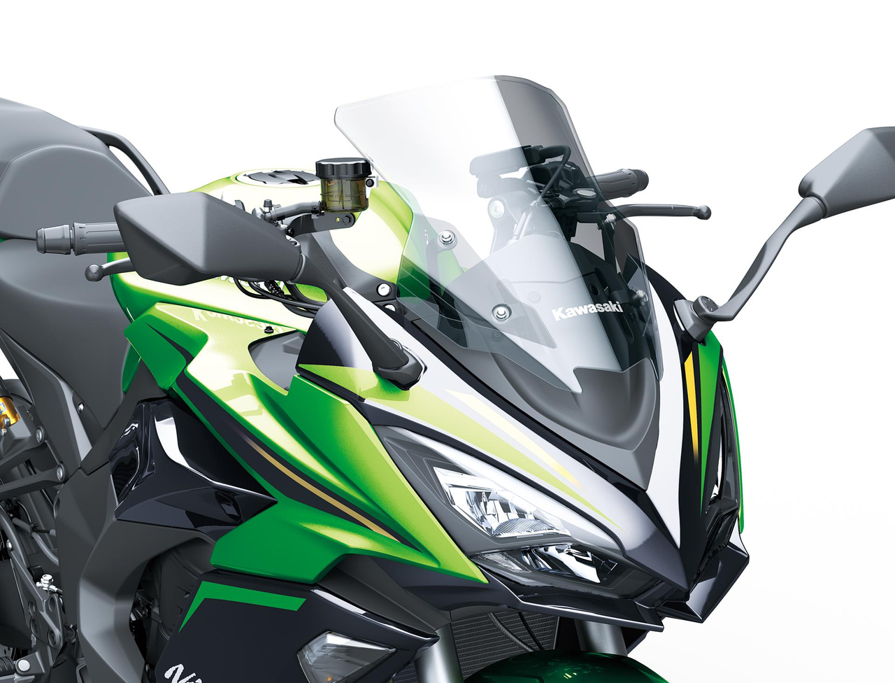 Getönte Windschutzscheibe in Originalgröße für Kawasaki Ninja 1100 SX Original Kawasaki