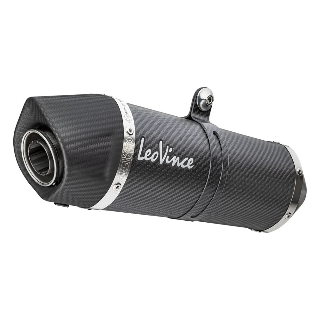 LeoVince Komplettanlage LV One Evo für Honda CB 125 R Neo Sports Cafe, Carbon, E-Gutachten