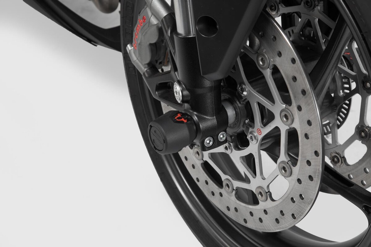 SW-Motech Sturzpad-Kit für Vorderachse BMW S 1000 R (13-)/ RR (15-)/ XR (19-),